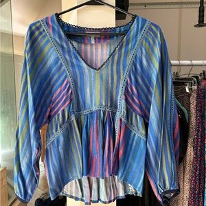 Colorful xs blouse from Anthropologie